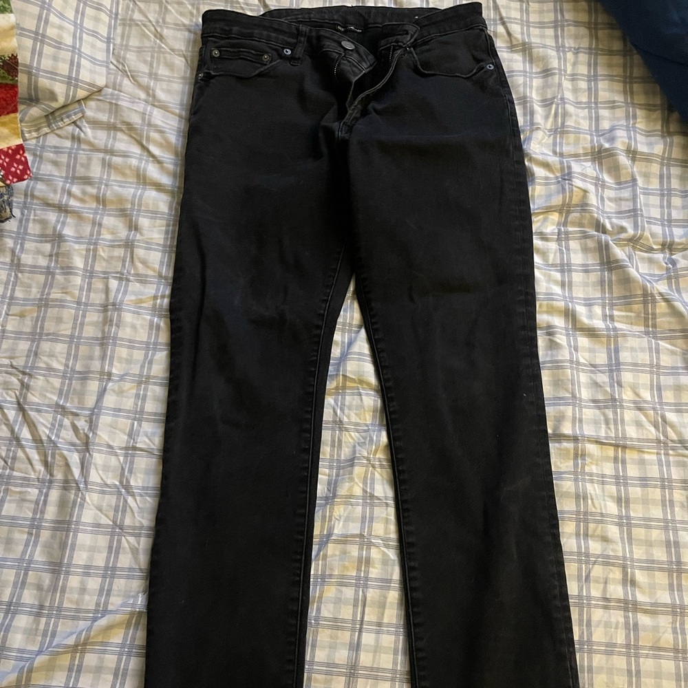 American Eagle Outfitters Men’s Black Jeans 33-32
